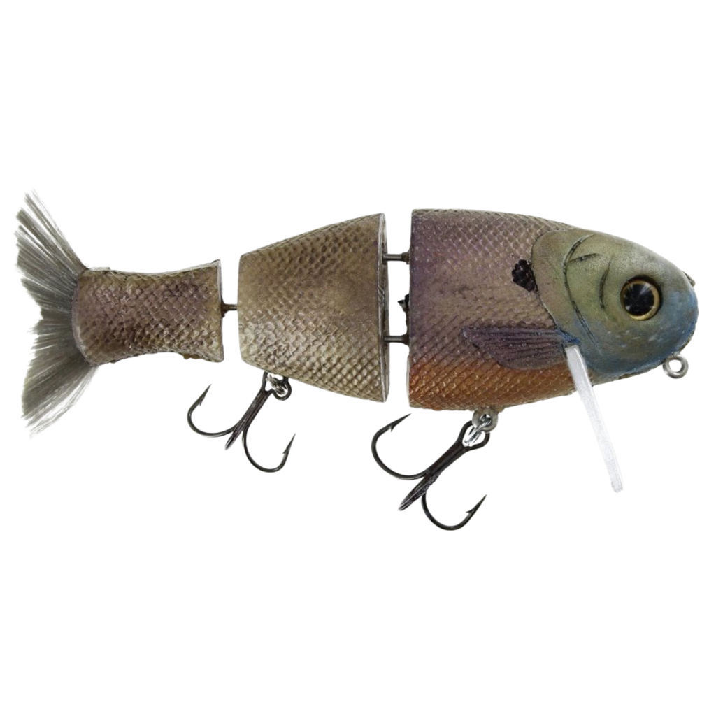 Bull Shad 4 x 4 Swimbait Knocker Swimbait Blue Gill color