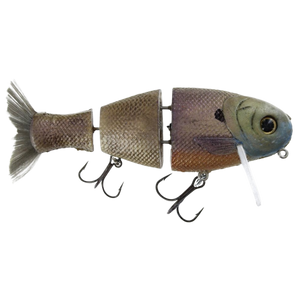 Bull Shad 4 x 4 Swimbait Knocker Swimbait Blue Gill color