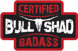 Bull Shad Bad Ass Sticker, Decal Slap