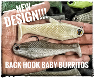 4" TOP HOOK baby Burritos