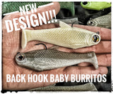 4" TOP HOOK baby Burritos