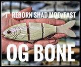 7.5” Reborn Shad MOD/FAST