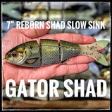 7.5” Reborn Shad Slow Sink