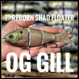 7.5” Reborn Shad Floater