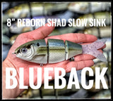 7.5” Reborn Shad Slow Sink