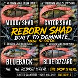 7.5” Reborn Shad Slow Sink